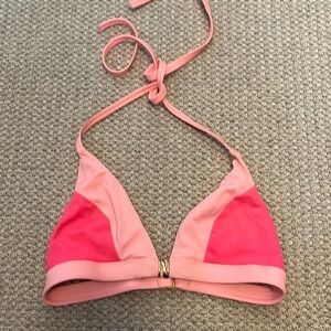 Orange Victoria’s Secret bikini top